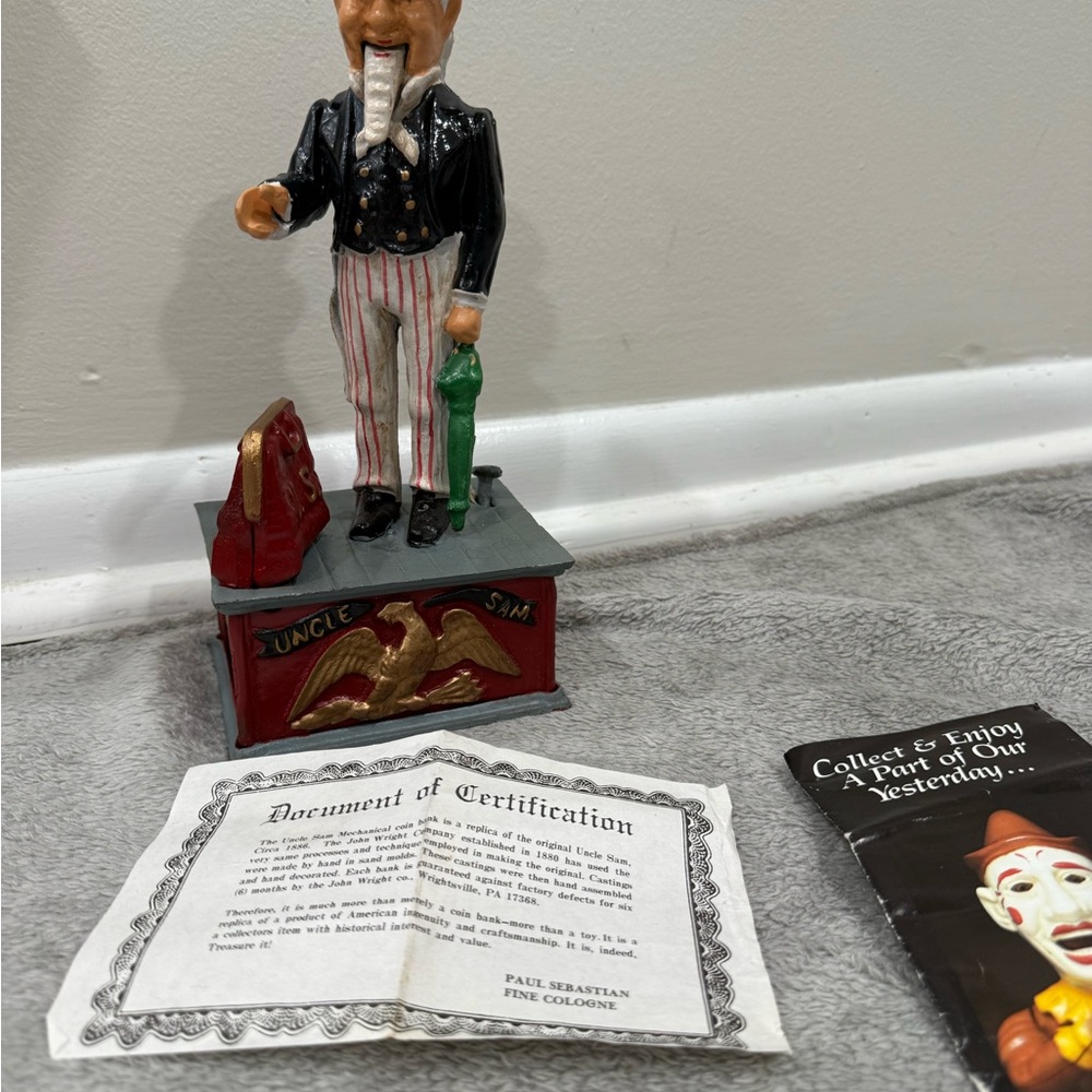 Jungle Sam Coin Bank with Certification